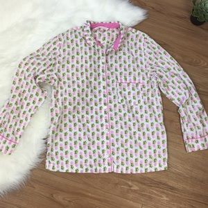 Victoria’s Secret pineapple print sleep